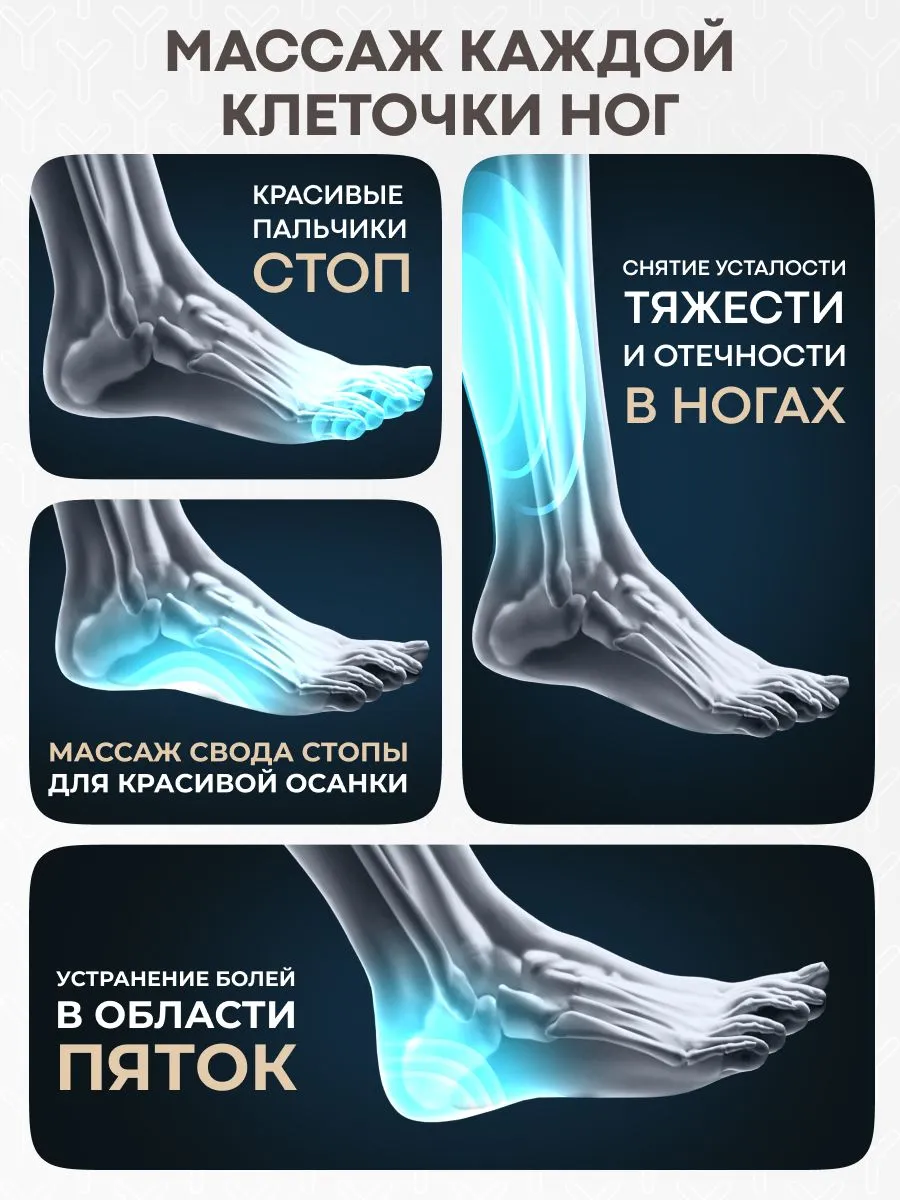 Зона массажа стоп и голеней YAMAGUCHI RoBoots